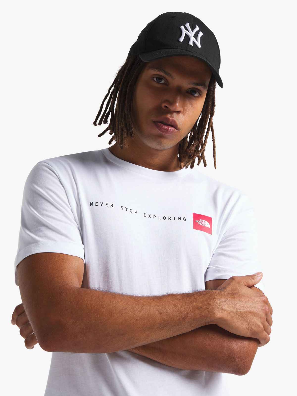 The North Face Never Stop Exploring White T-Shirt