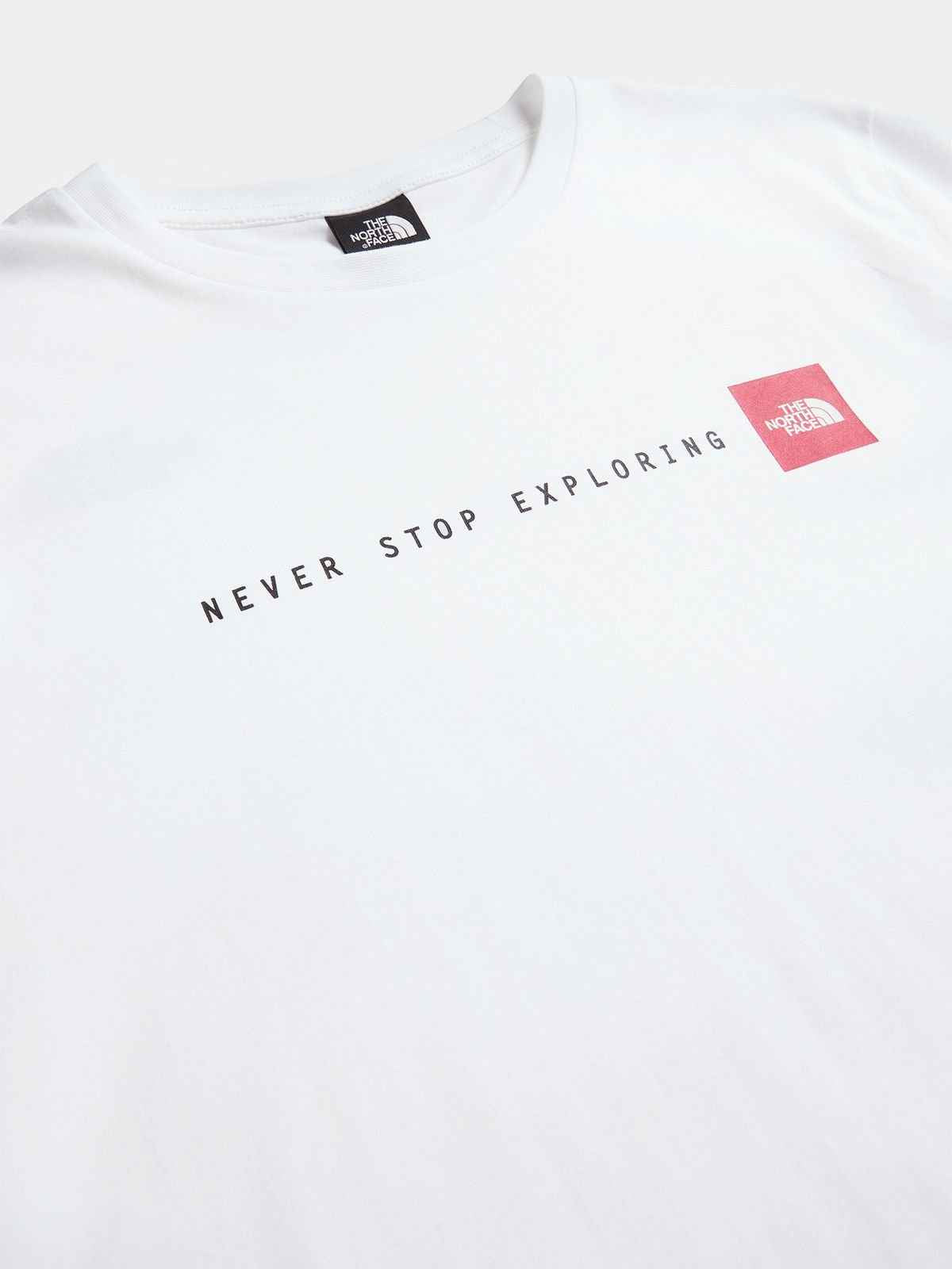 The North Face Never Stop Exploring White T-Shirt