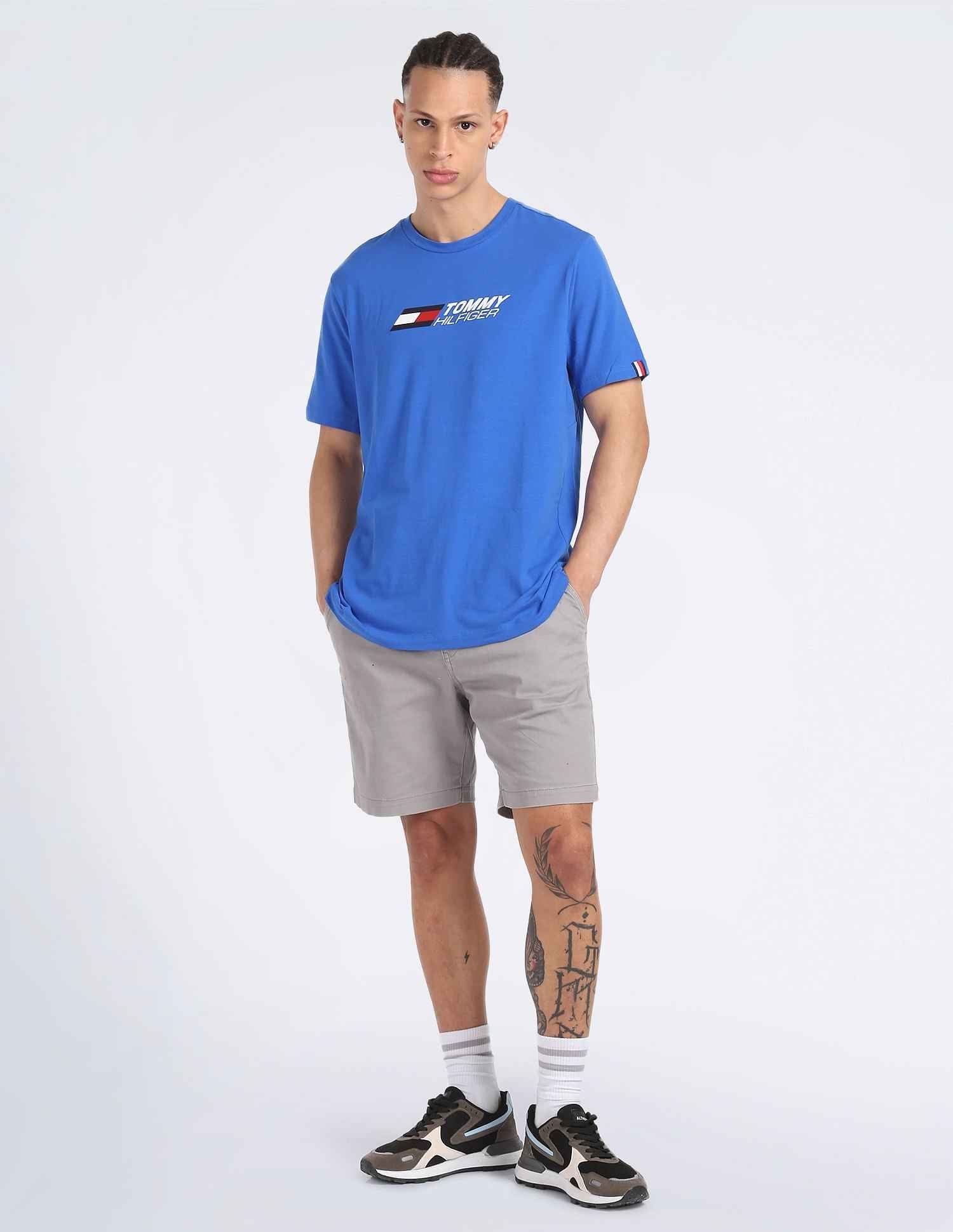 Tommy Hilifiger Signature Tee - Blue