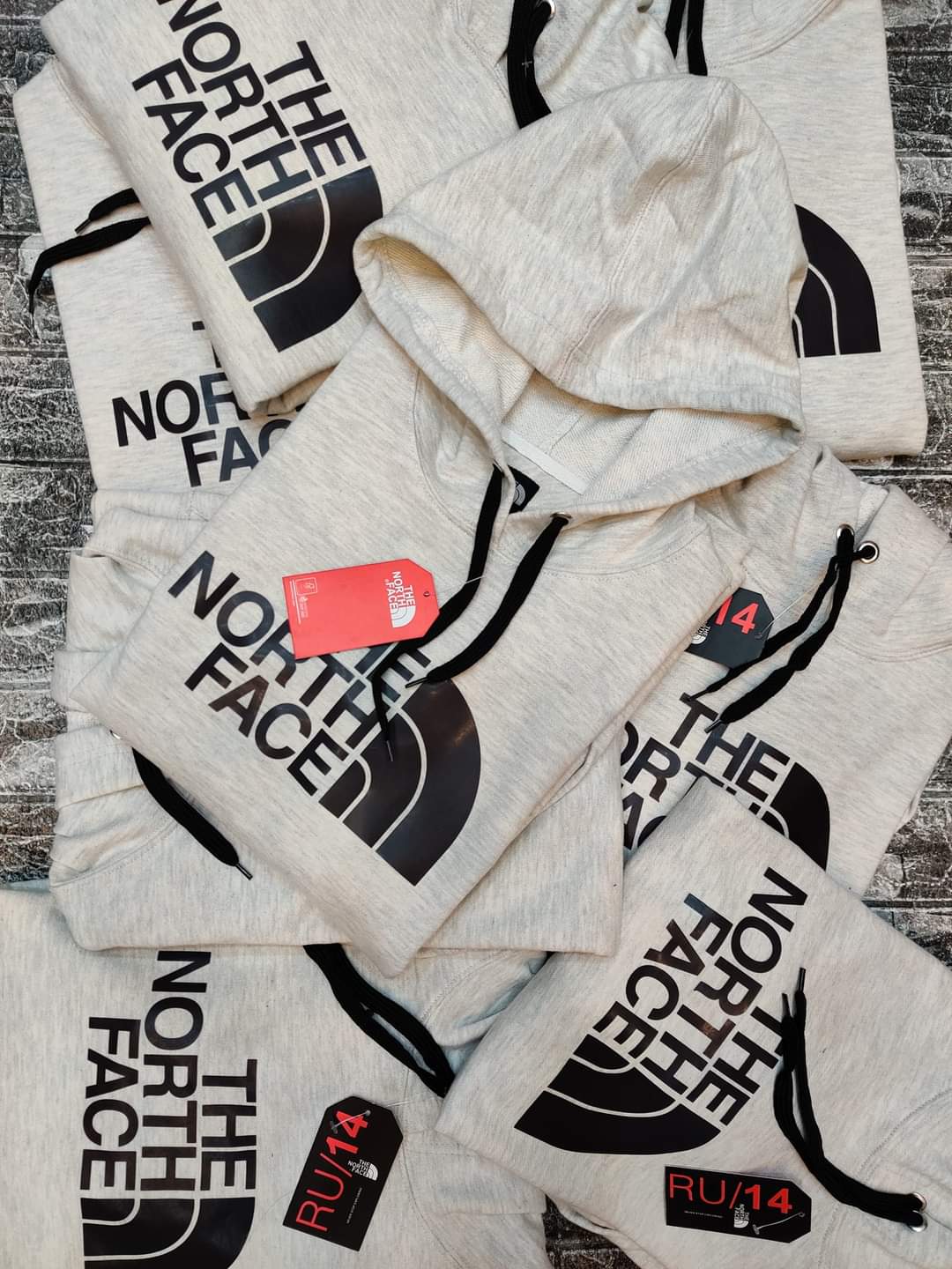 Northface Classic Hoodie - Gray - Brand Store