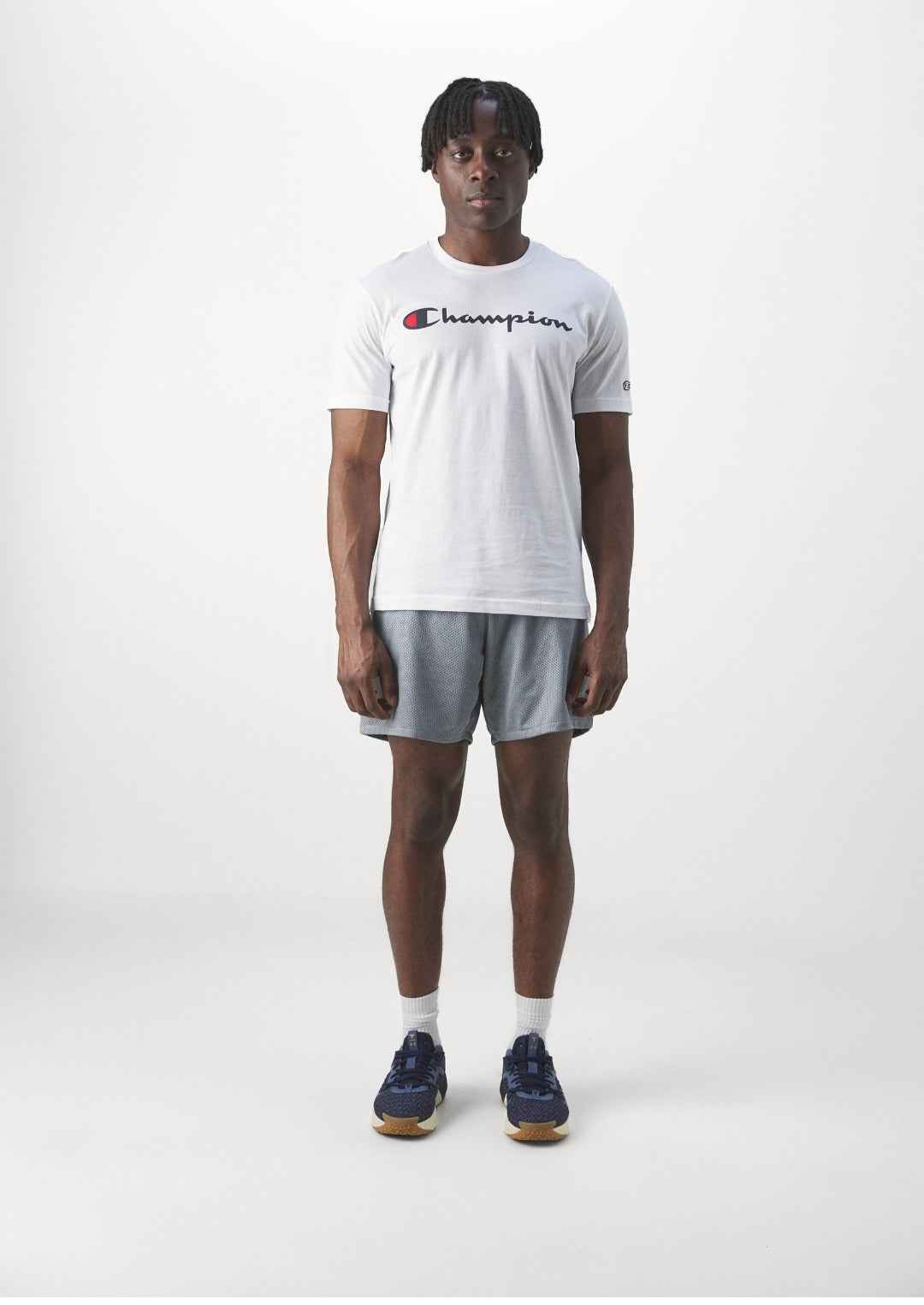Champion Classic Logo Tee - White