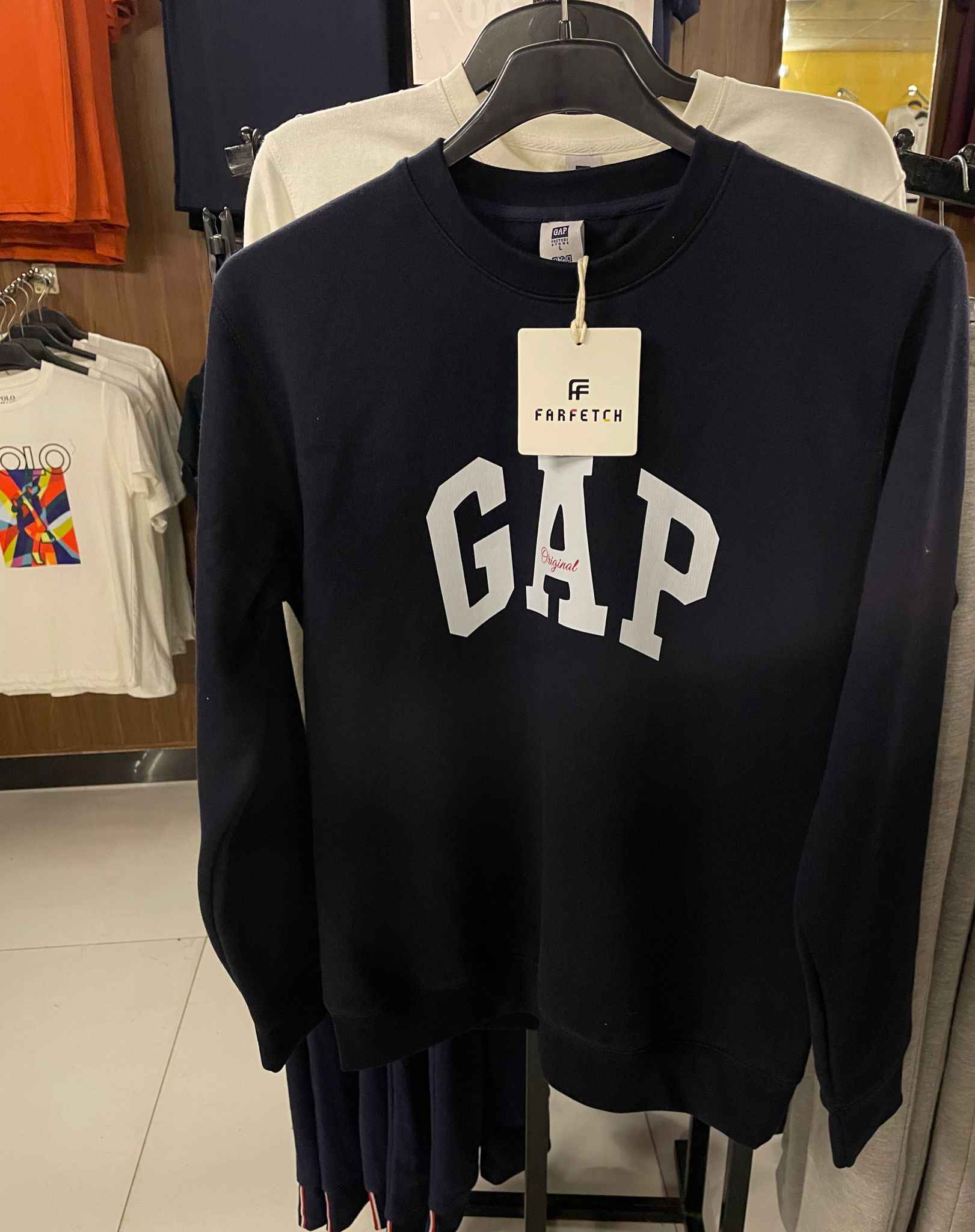Gap Arch Logo Sweatshirt - Navy