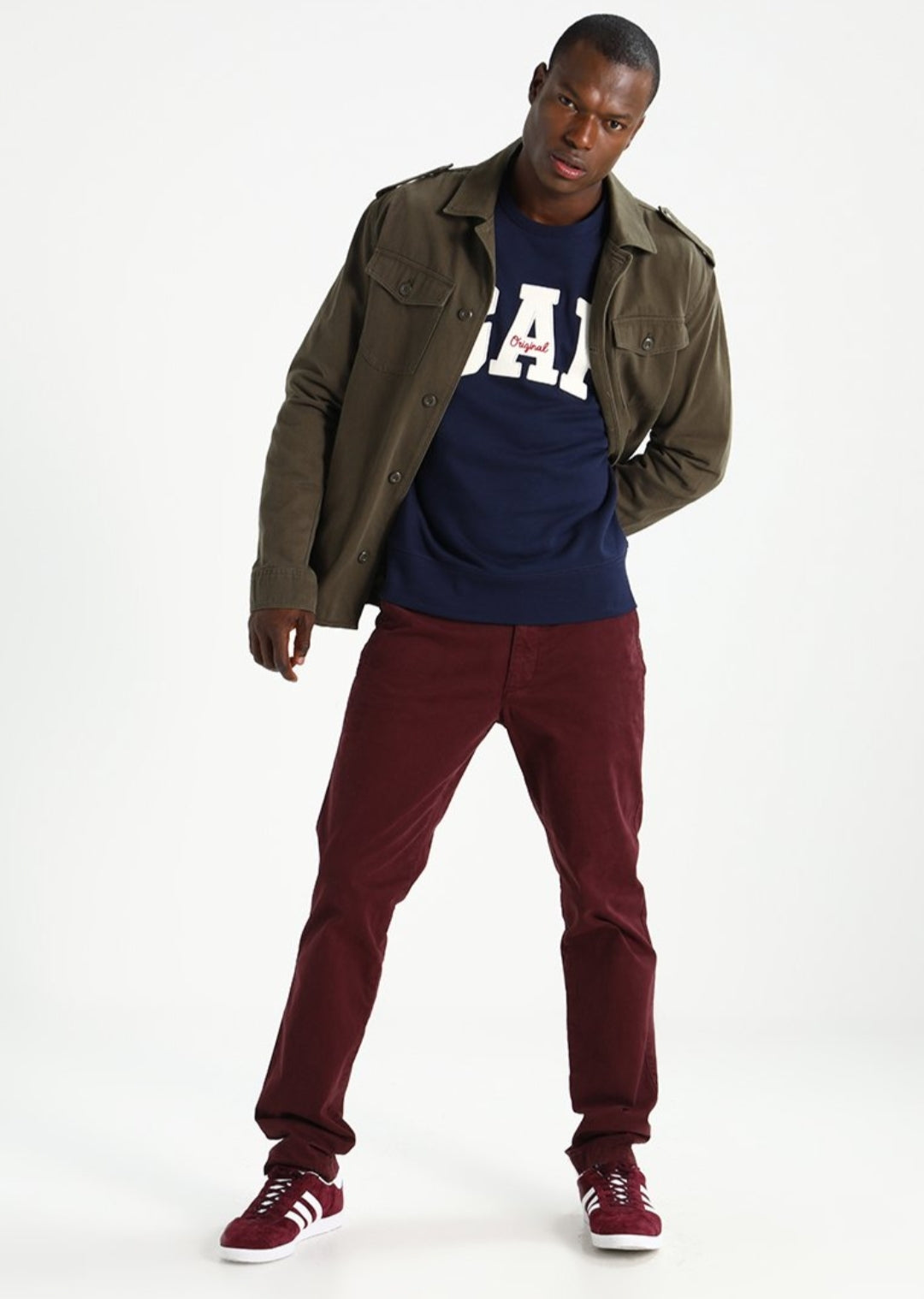Gap Arch Logo Sweatshirt - Navy - Brand Store