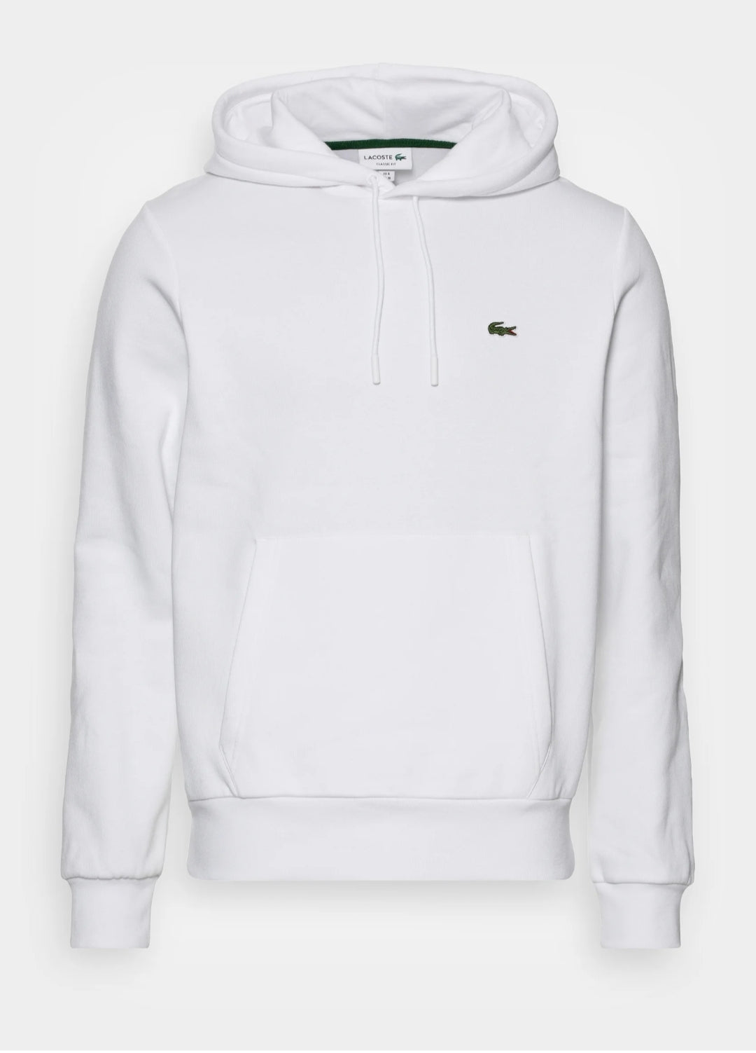 Lacoste Chest Logo Pullover - White - Brand Store