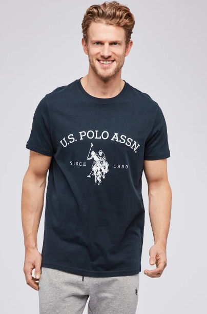 USPA Heritage Logo Tee - Navy - Brand Store