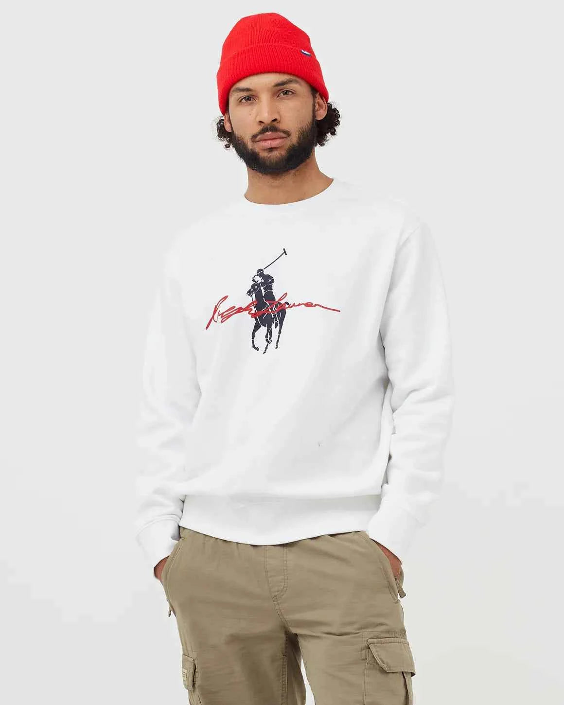 Polo Ralph Lauren Big Pony Sweatshirt - White