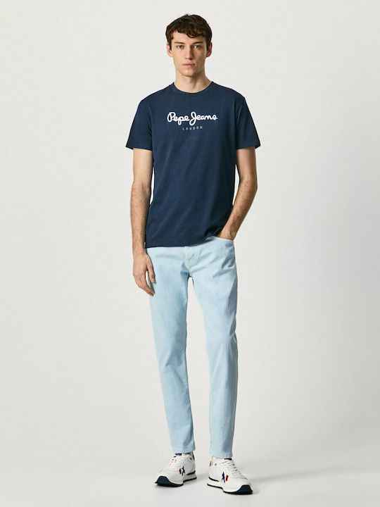 Pepe Jeans Signature Tee - Night Blue