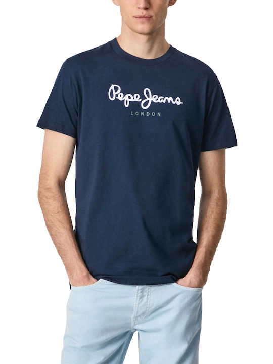 Pepe Jeans Signature Tee - Night Blue - Brand Store