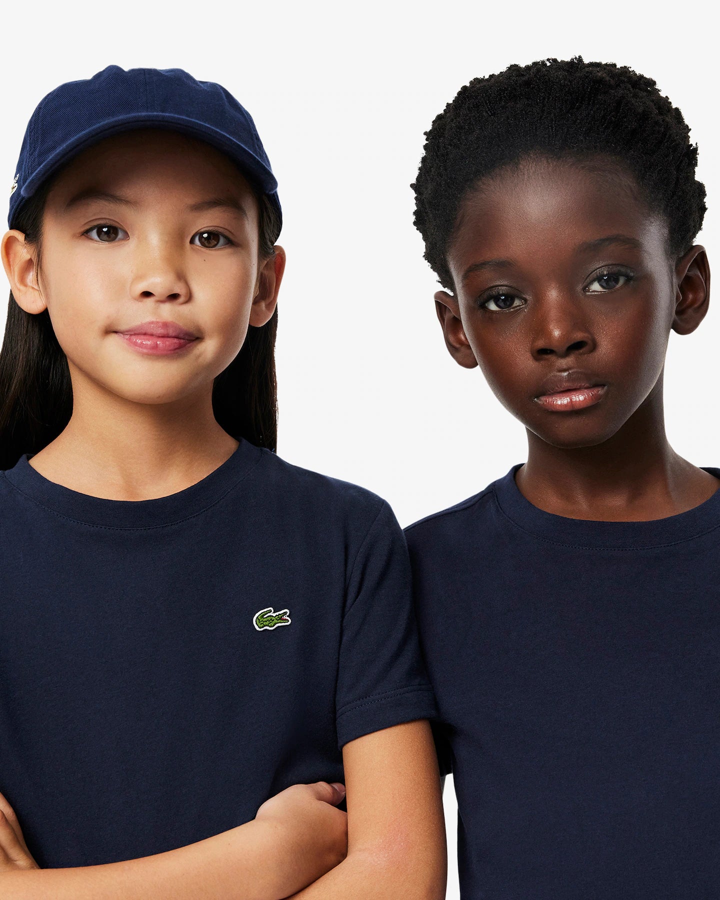 Lacoste Chest Logo Tee - Navy - Brand Store