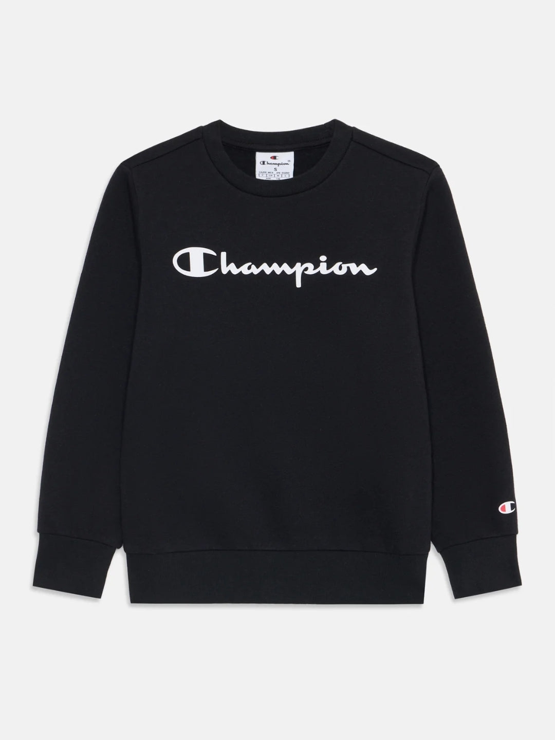 Champion Center Logo Sweatshirt - Black - Brand Store