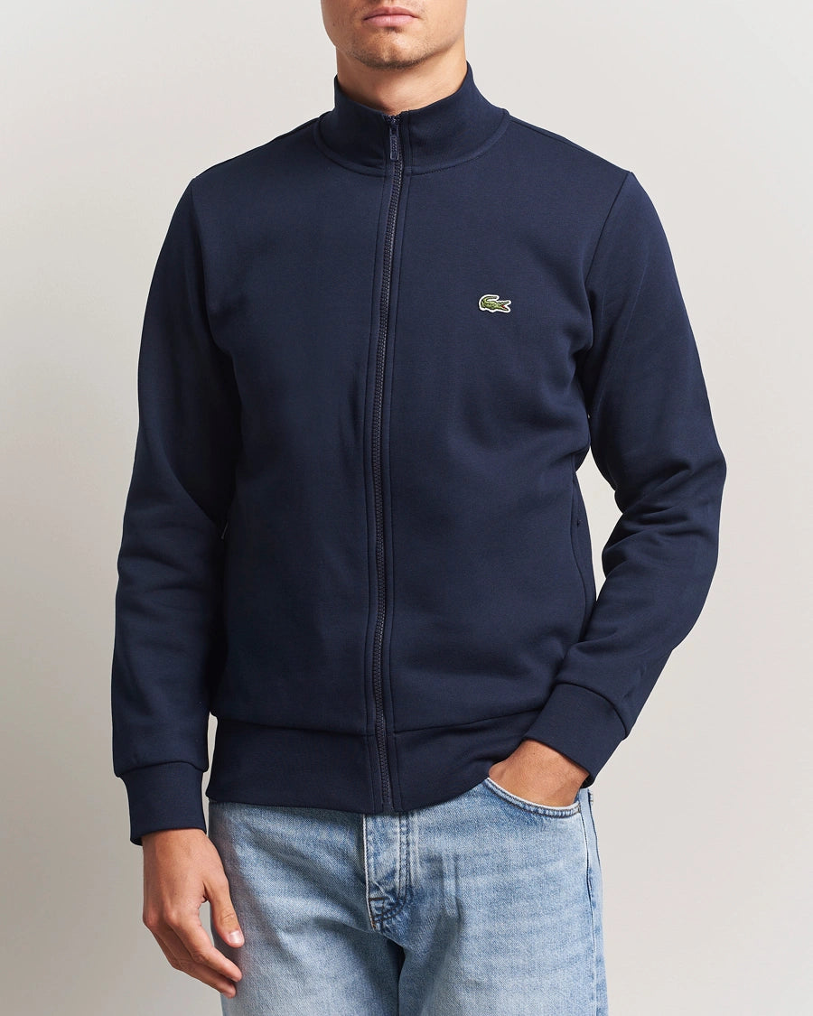 Lacoste Mockneck Full Zipper - Navy