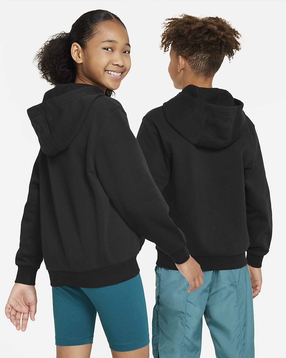 Nike Pullover Hoodie Kids Unisex - Black