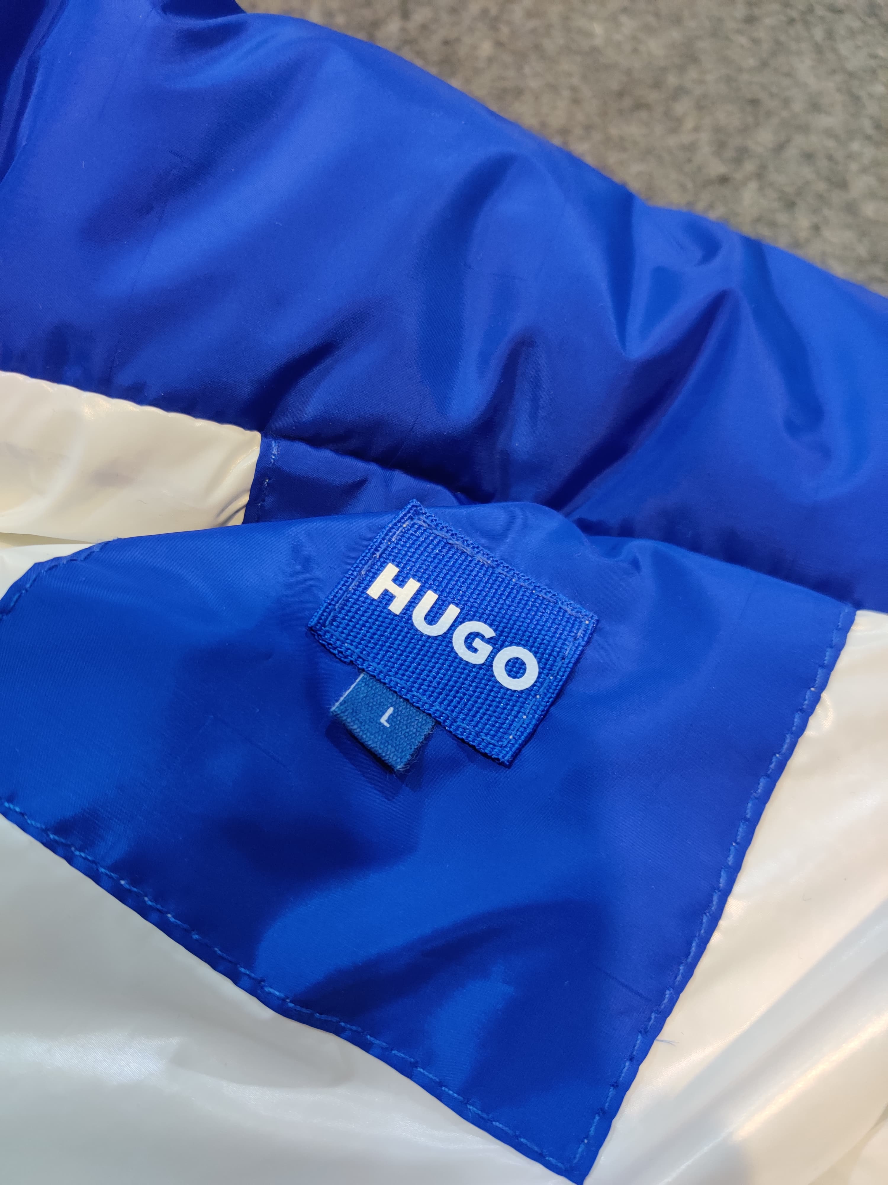Hugo Down Puffer Sleeveless Jacket - White