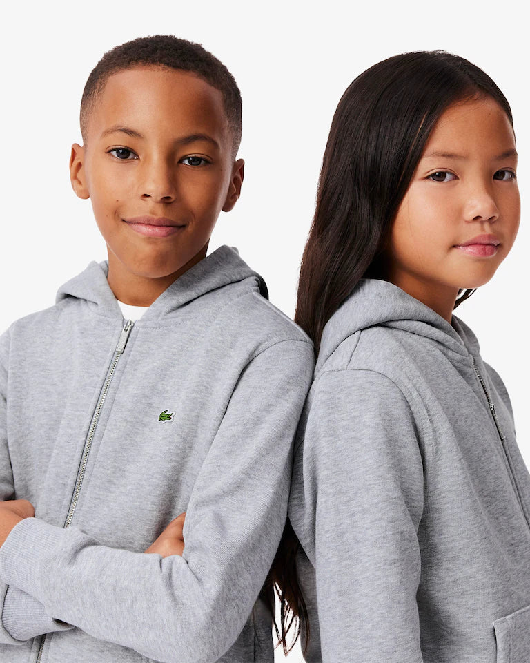 Lcst Logo Zipper Hoodie - Grey