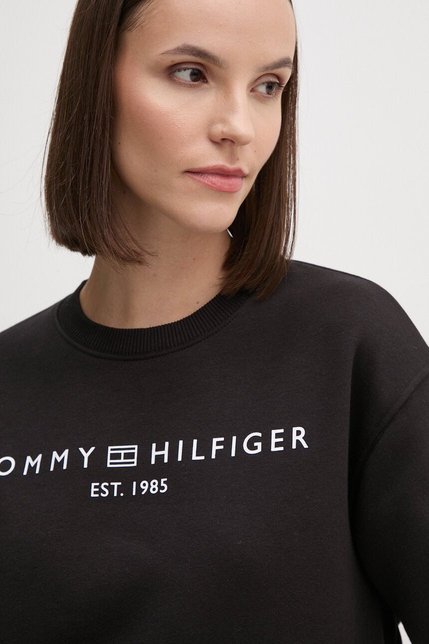 Tommy Classic Women Sweatshirt - Black