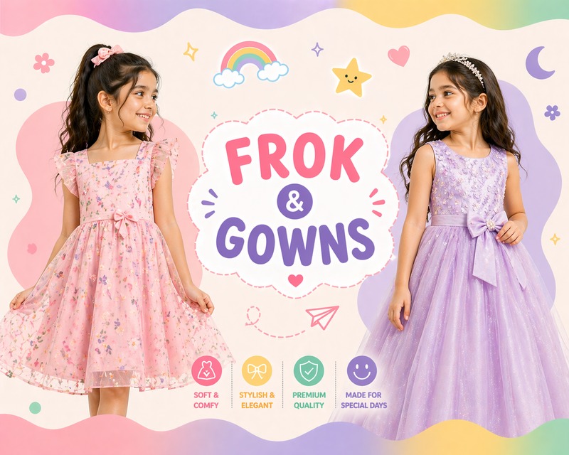 Girl Frocks & Gowns