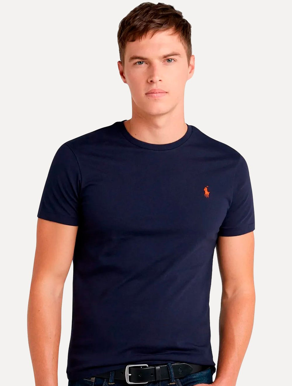 Polo Embroidered Logo T-Shirt  White