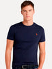Polo Embroidered Logo T-Shirt  Navy Blue