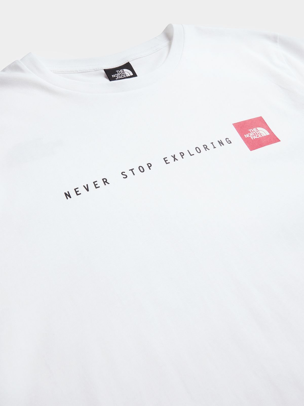 The North Face Never Stop Exploring White T-Shirt - Brand Store