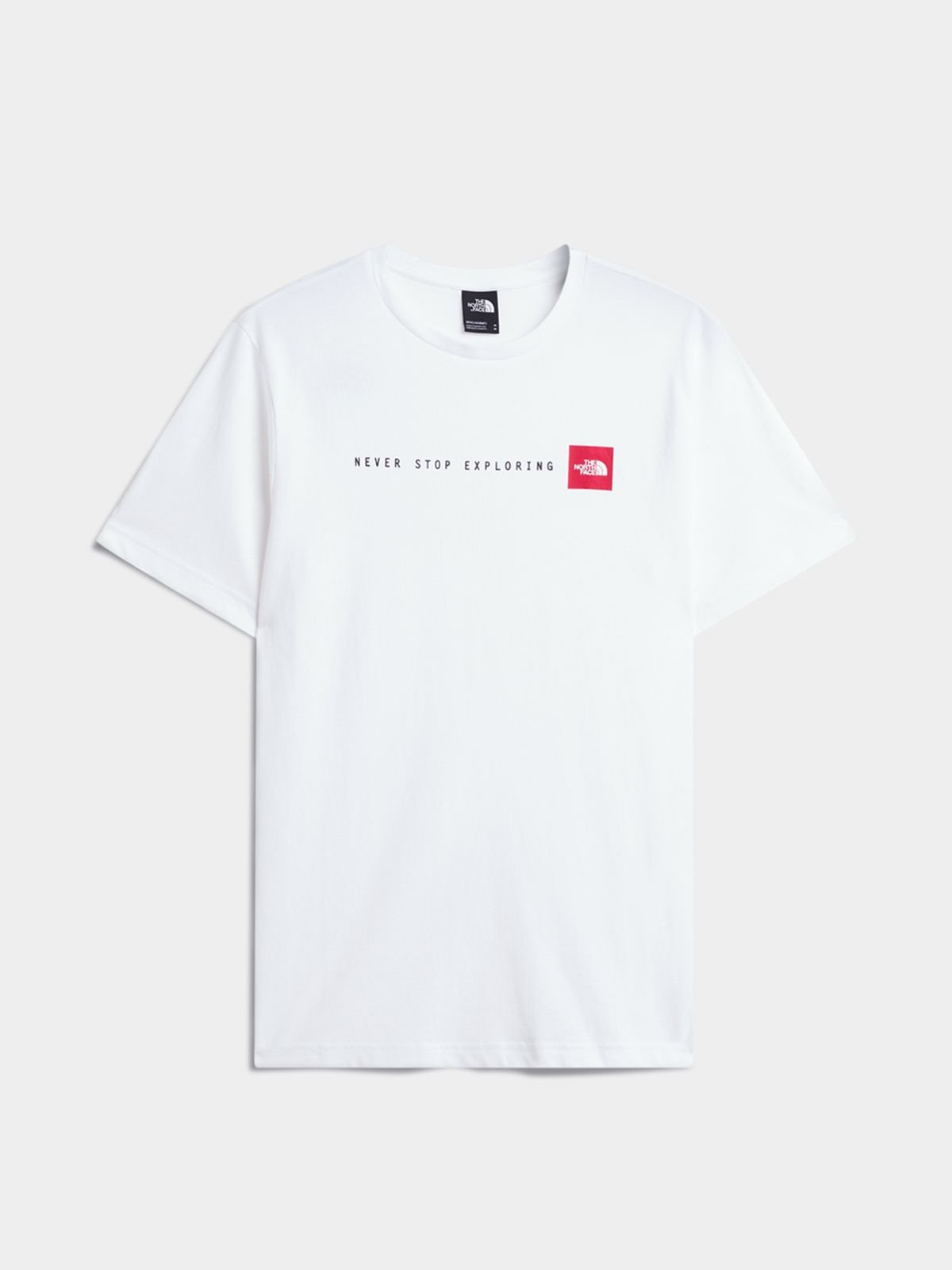 The North Face Never Stop Exploring White T-Shirt - Brand Store