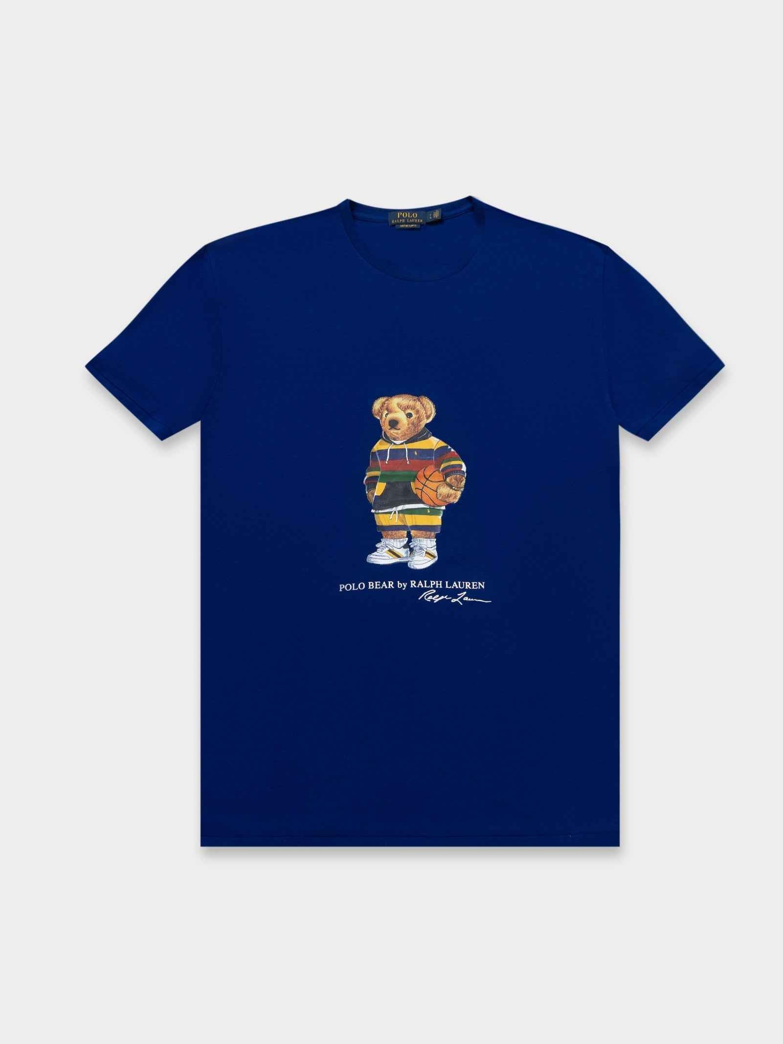 Polo Big Bear Graphic Tee - Royal Blue