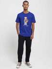 Polo Big Bear Graphic Tee - Royal Blue