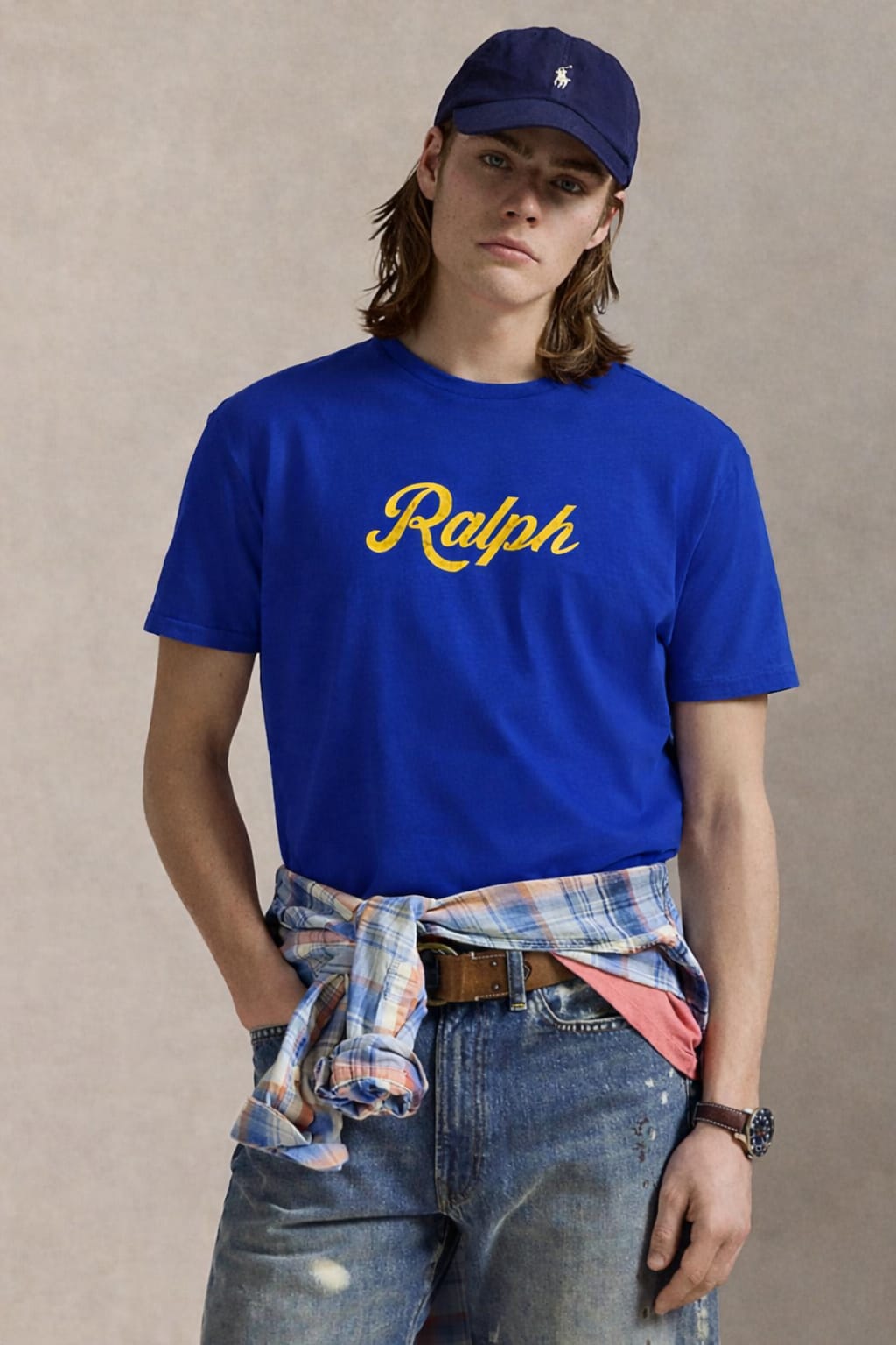 Ralph Printed Cotton Tees - White