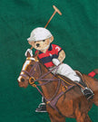 Polo Pony Bear Logo Tee - Forest Green