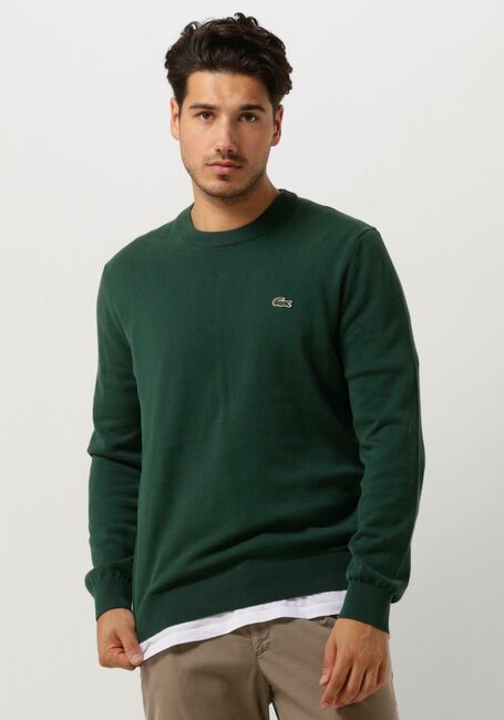 Lacoste Solid Sweatshirt - Forest Green - Brand Store