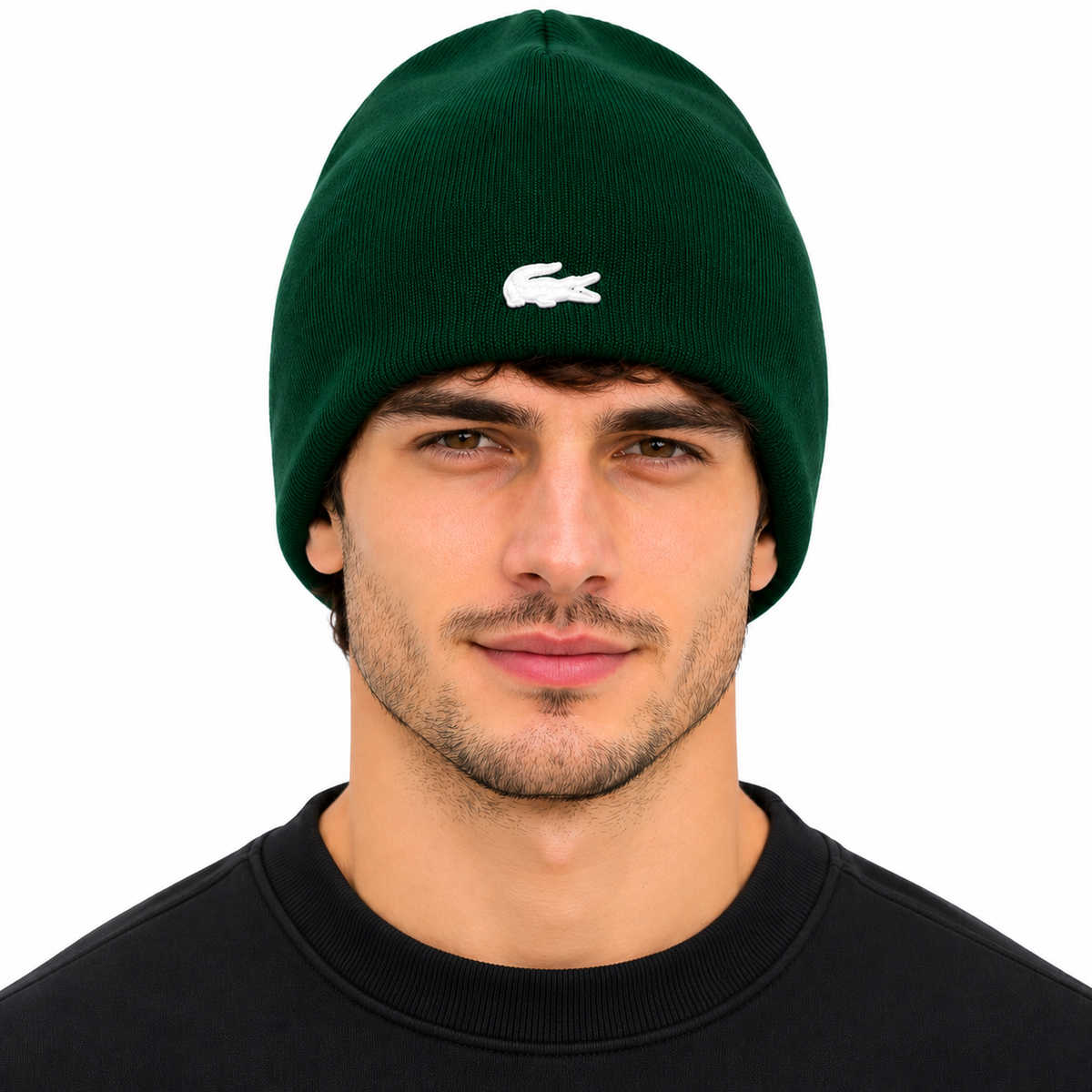 Lcst Style Premium Wool Blend Beanie – Embroidered Crocodile Logo