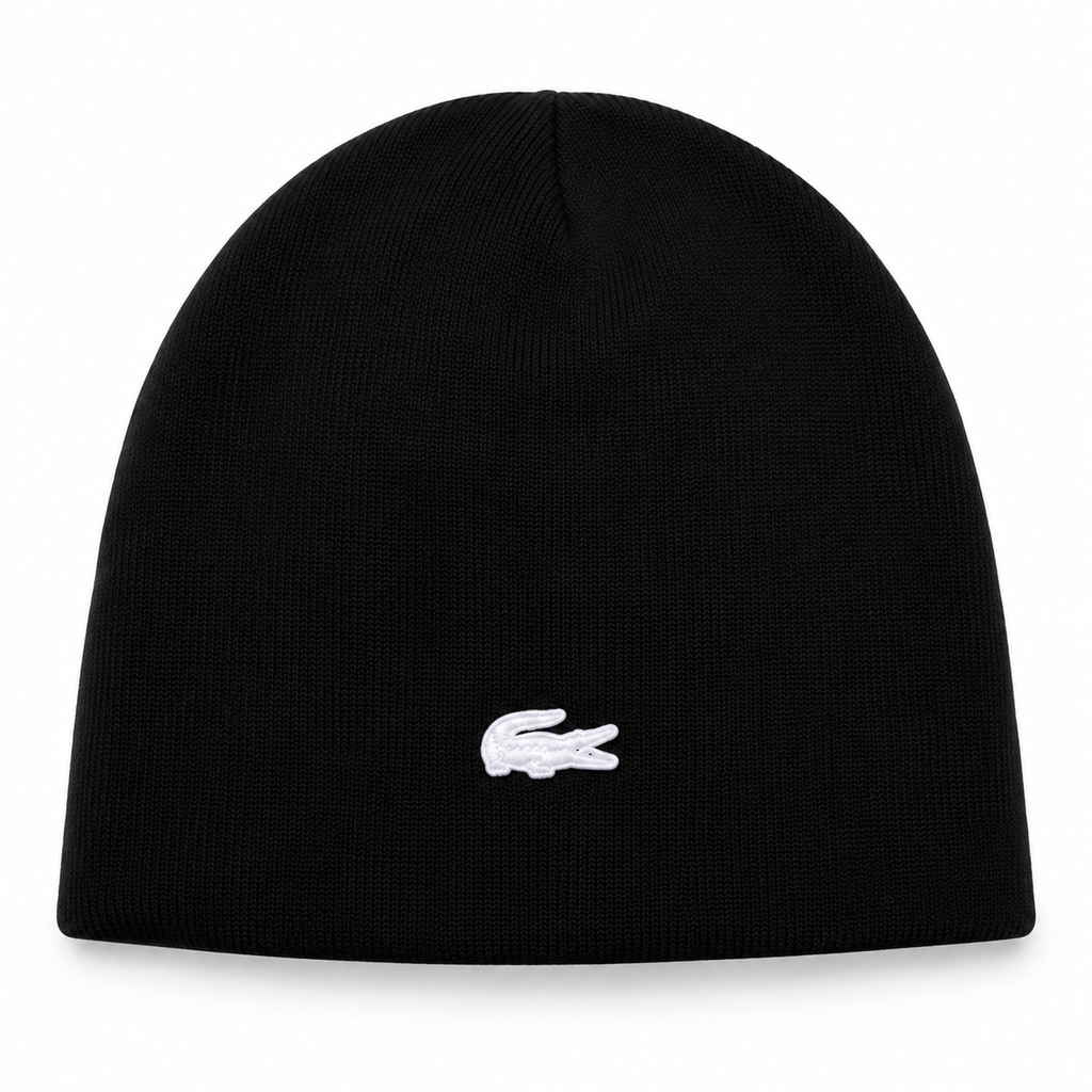 Lcst Style Premium Wool Blend Beanie – Embroidered Crocodile Logo