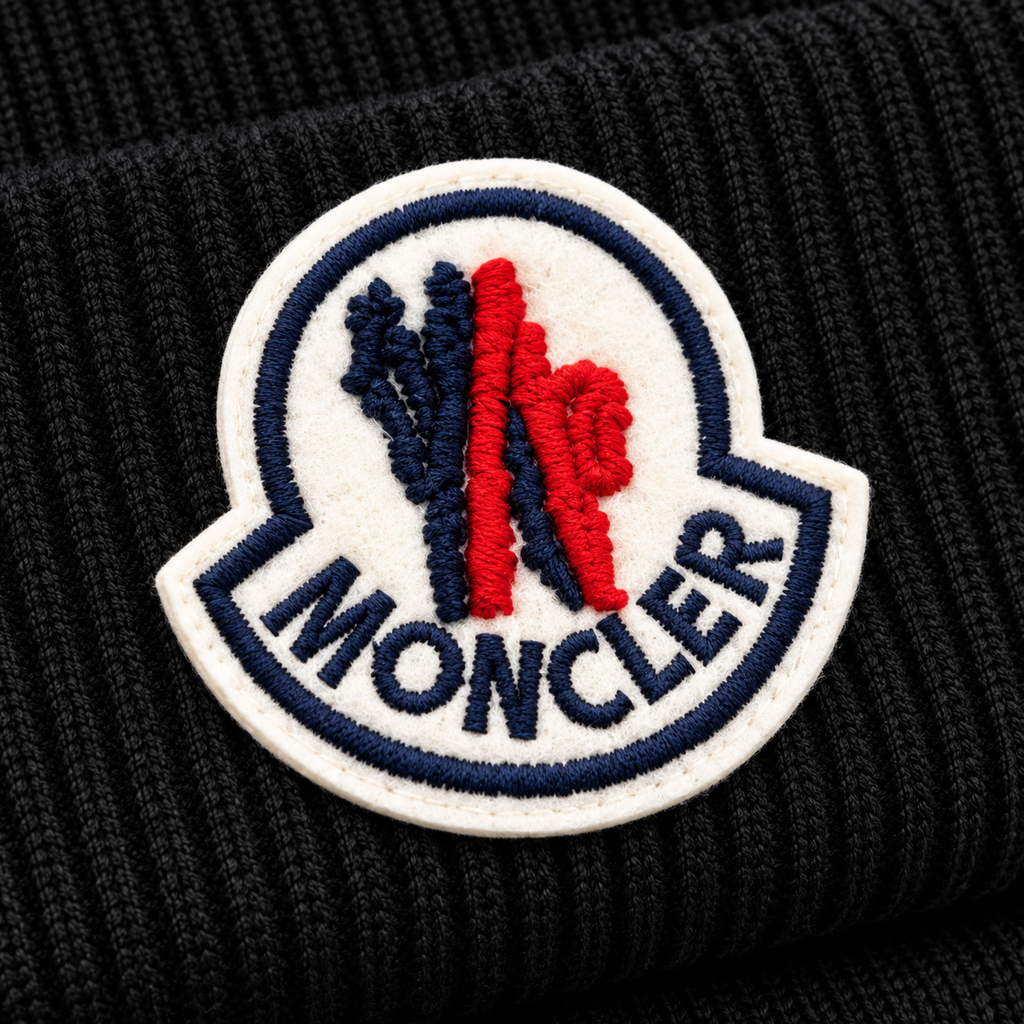 MNCLR Style Premium Ribbed Knit Beanie – Logo Patch