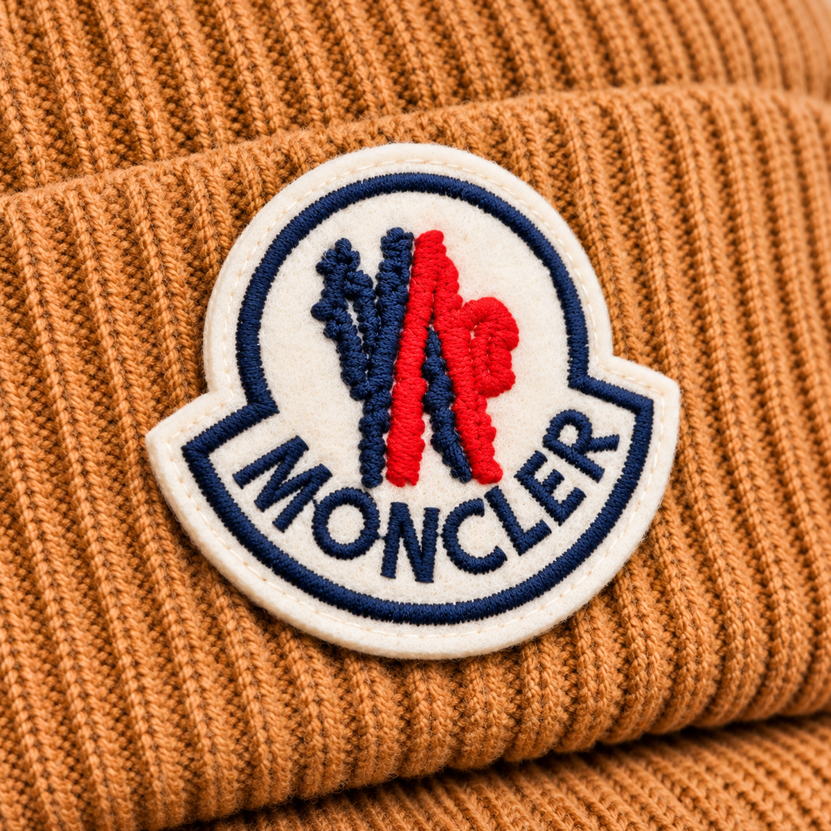 MNCLR Style Premium Ribbed Knit Beanie – Logo Patch