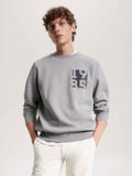 Tommy 1985 Box Sweatshirt - Gray