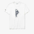 Lacoste Vertical Logo Tee - White