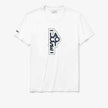 Lacoste Vertical Logo Tee - White