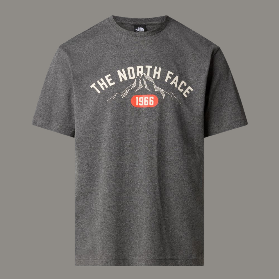 The Northface Varsity Graphic Tee - Gray - Brand Store