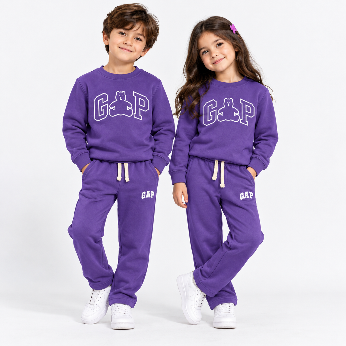 GAP Kids Teddy Bear Sweatshirt & Trouser Set – Unisex