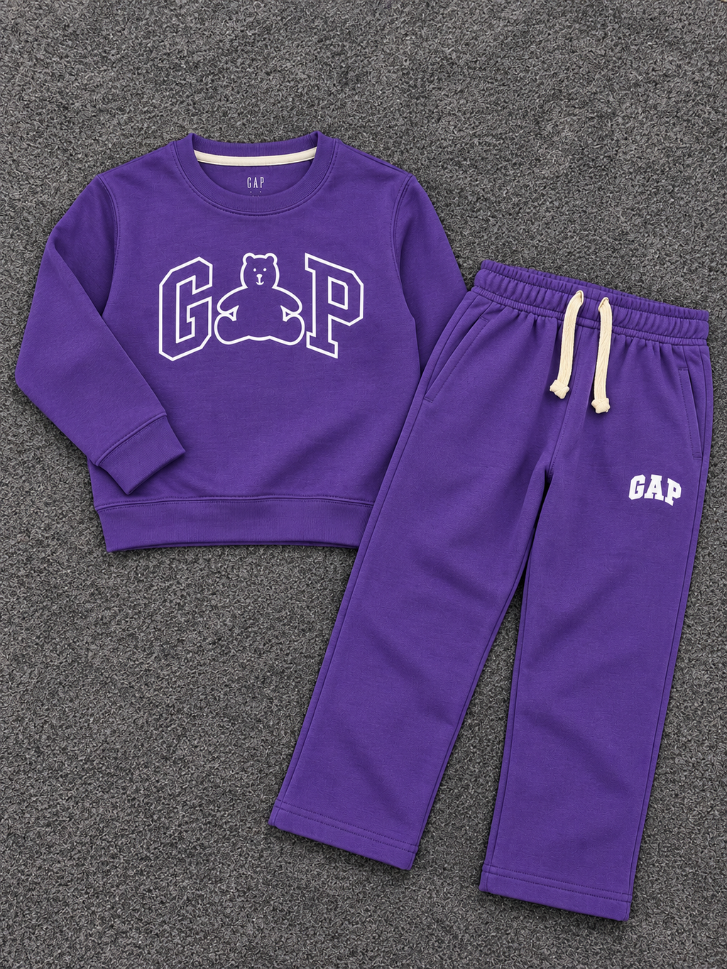 GAP Kids Teddy Bear Sweatshirt & Trouser Set – Unisex