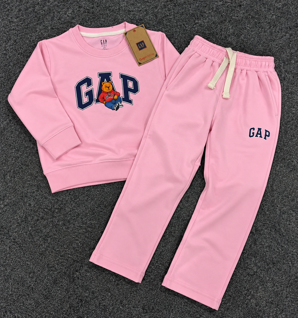 GAP Kids Teddy Bear Sweatshirt & Trouser Set – Unisex