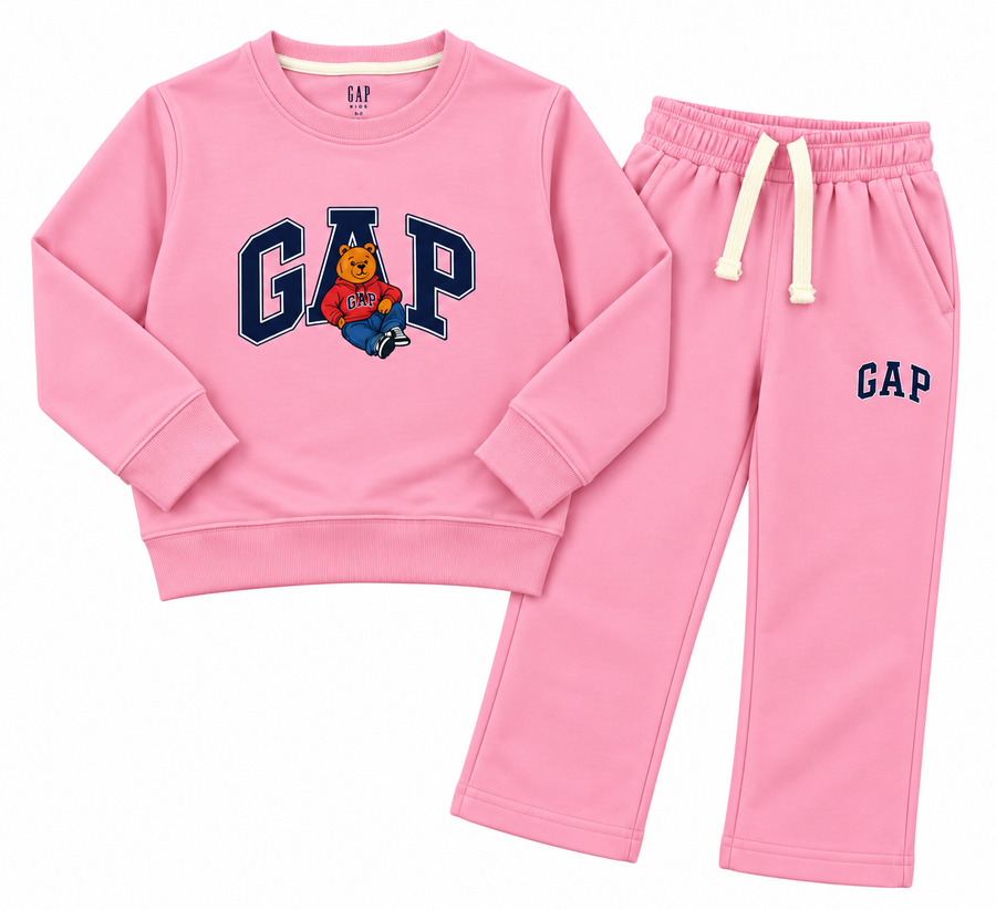 GAP Kids Teddy Bear Sweatshirt & Trouser Set – Unisex