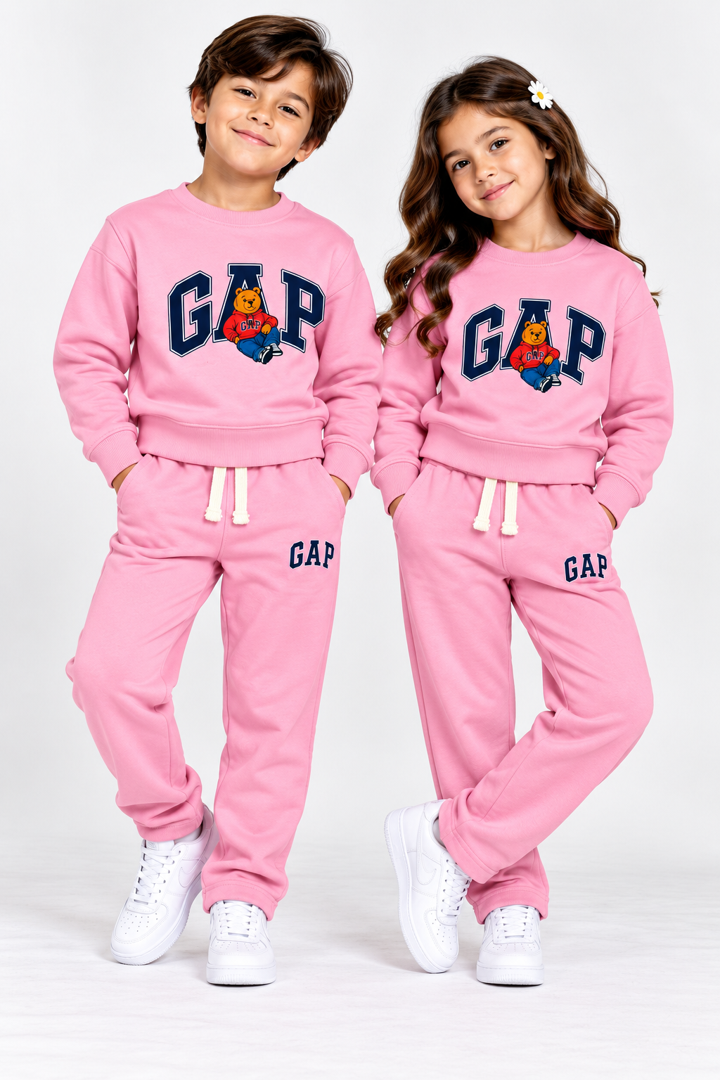 GAP Kids Teddy Bear Sweatshirt & Trouser Set – Unisex