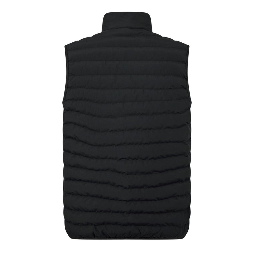 Lacoste Sleeveless Puffer - Black