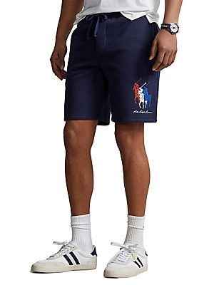 Polo Triplet Pony Shorts - Navy