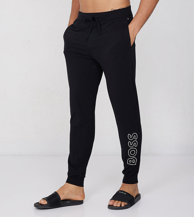 Boss Relaxed Cotton Trouser - Brand Store