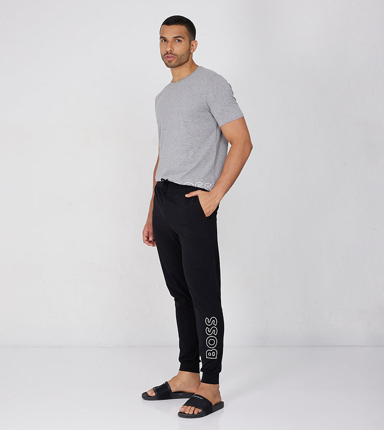 Boss Relaxed Cotton Trouser - Brand Store