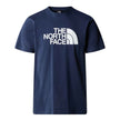 The Northface Big Logo Tee - Navy Blue