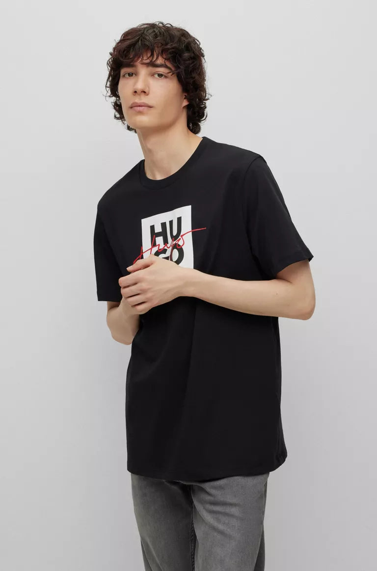 Hugo Boss Dalpaca T Shirt - Black - Brand Store