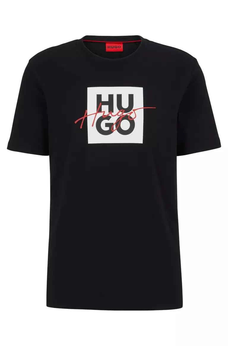Hugo Boss Dalpaca T Shirt - Black