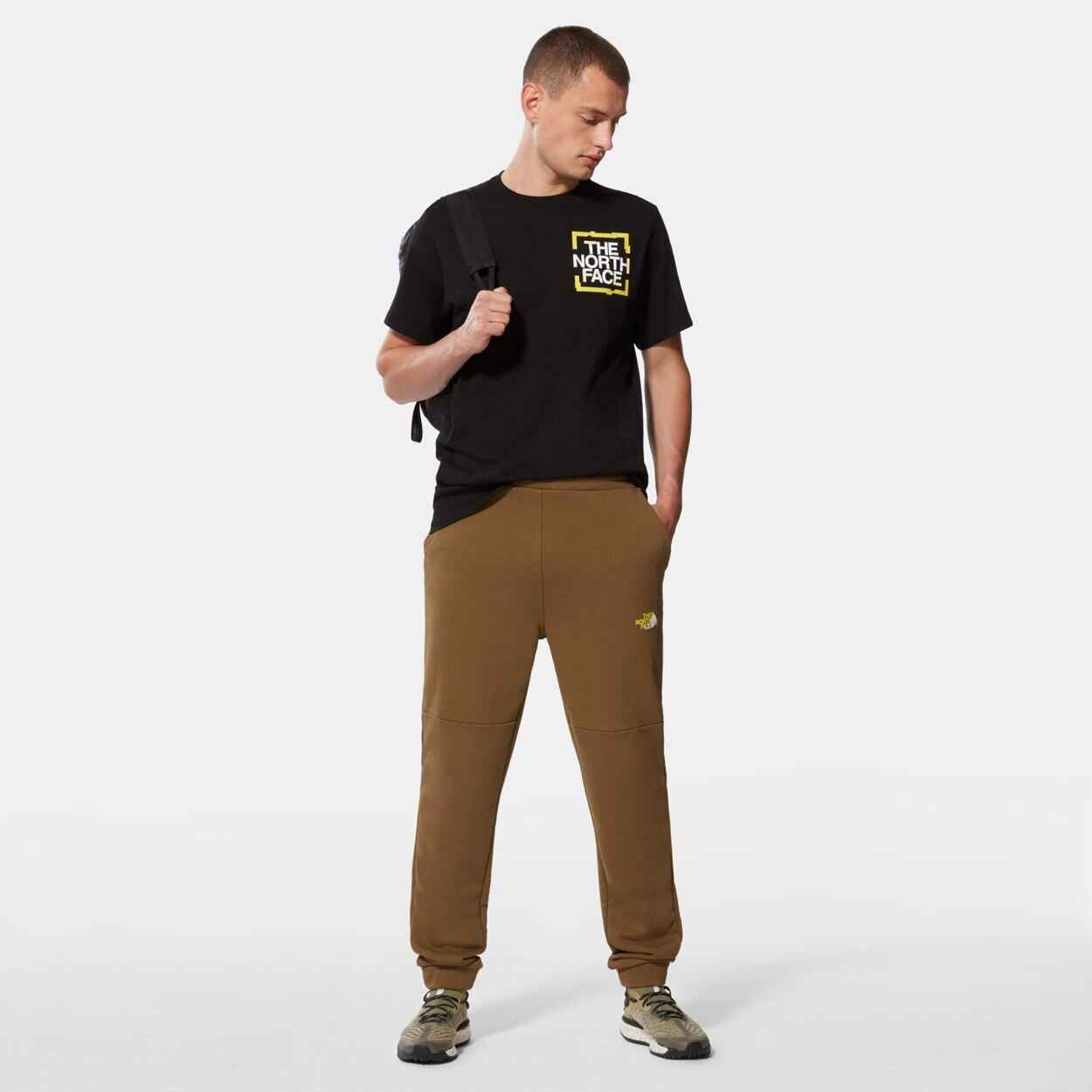 The Northface Box Logo Tee - Black